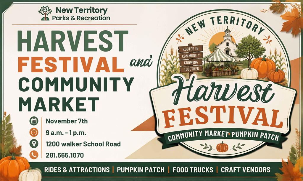 17th Annual Harvest Festival and Holiday Market at The Club at New Territory